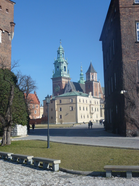 Wawel Cathedral and grounds.
